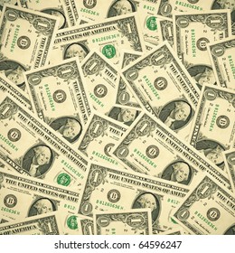 Dollars background