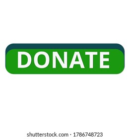 Donate Button. Web button for charity. icons donation gift charity. - Shutterstock ID 1786748723
