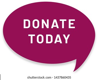 Donate Today Web Sticker Button