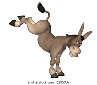 Donkey Cartoon . 9