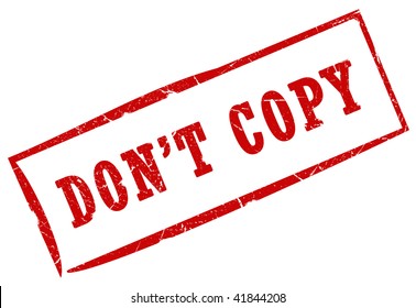 139 Do Not Copy Stamp Images, Stock Photos & Vectors 