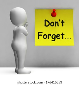 Don't Forget Note 