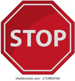 Blank Stop Sign Stock Vector (Royalty Free) 286885310 | Shutterstock