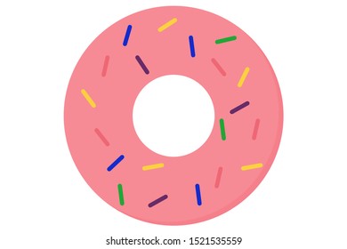 Donut Sparks Illustration Drawing Stock Illustration 1521535559 ...