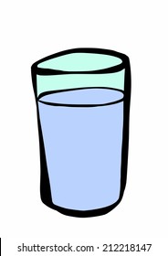 Glass Of Water Cartoon Images Stock Photos Vectors Shutterstock