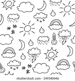 Weather Forecast Icon Setvector Stock Vector (Royalty Free) 72802438