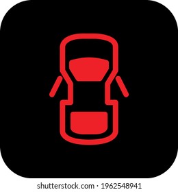 
Door Ajar Car Warning Light Symbol