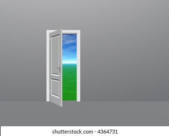 door to freedom