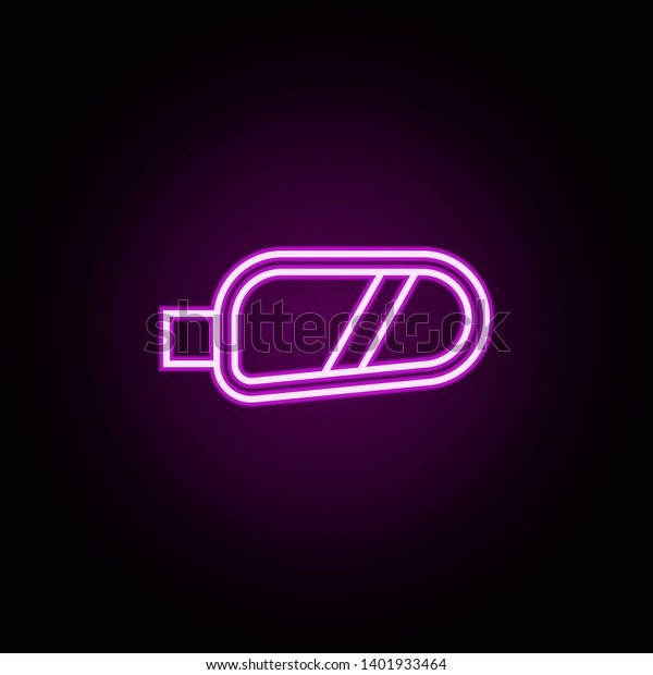 door\
mirror neon icon. Elements of auto workshop set. Simple icon for\
websites, web design, mobile app, info\
graphics