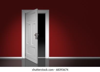 Door Open Stock Illustration 68393674 | Shutterstock
