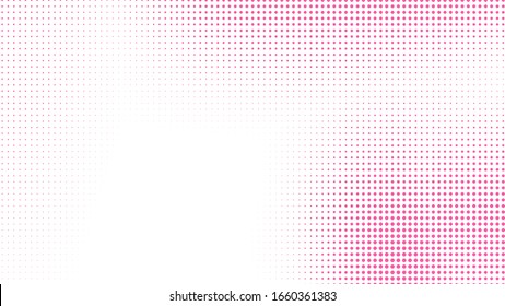 Dot Pink White Pattern Gradient Texture Stock Illustration 1640330536