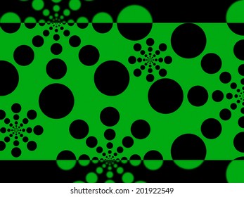 Dots Background Showing Spots Or Circles Pattern 