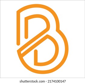 Double B Initials Business Logo