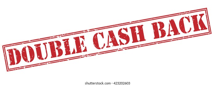 Double Cash Back Stamp