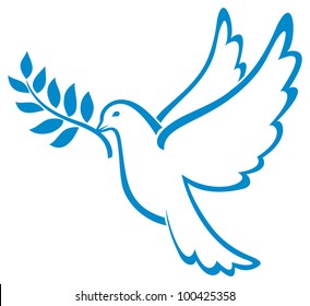 Dove Peace Vector Stock Vector (Royalty Free) 68556349