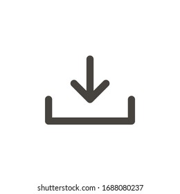 Download  Icon. Element Of Interface For Mobile Concept And Web Apps Illustration. Thin Glyph Icon For Website Design And Development, App Development.  Icon