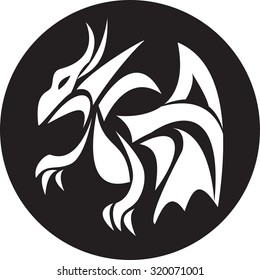 Dragon Icon Stock Illustration 320071001 | Shutterstock