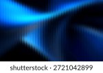 Dramatic abstract blue wave dark background vertical stripes electric glow