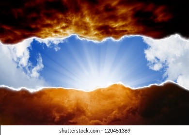 Heaven And Hell Background Images Stock Photos Vectors Shutterstock