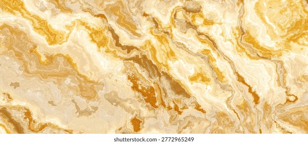 A dramatic backlit onyx stone display with fiery, warm tones