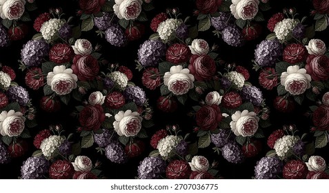 Un dramático  floral