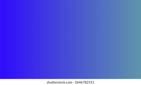 A dramatic gradient flowing from an electric indigo to a muted, dusky blue. Excellent for sophisticated tech or creative agency websites.