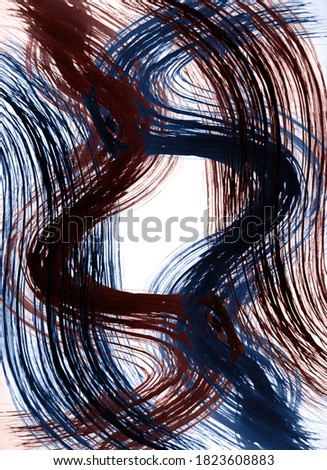 Draw a lot of wide lines. Human developing hair. A catalyst for action and incredible inspiration. Abstract background - art. Useful abstracts brain health, meditation, energy, profit.