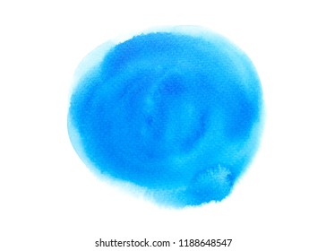 Drawing Blue Watercolorcolor Shades Image Stock Illustration 1188648547 ...