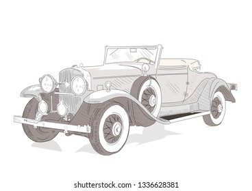 Doodle Sketch Street Car Vehicle Vector Stock Vector (Royalty Free ...