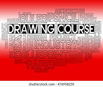 Drawing Course Indicating Creative Sketching And Design