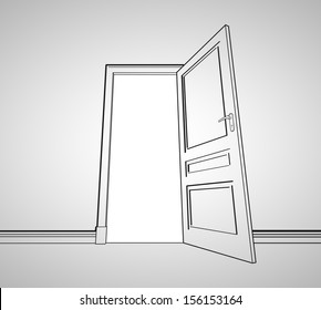 Door Drawing Images Stock Photos Vectors Shutterstock