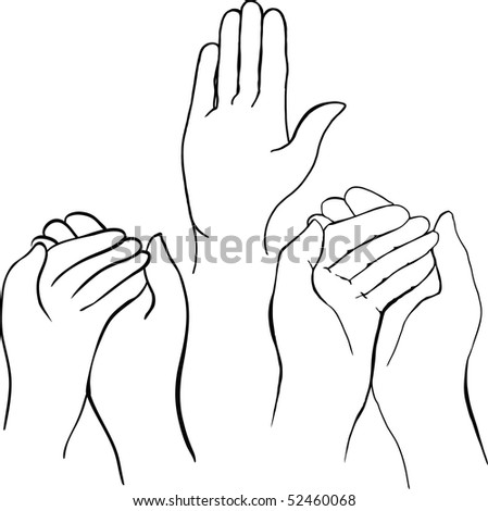 Drawing Hands Stock Illustration 52460068 - Shutterstock