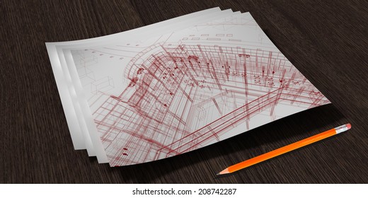 drawing  paper in
