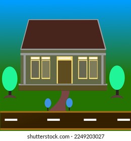 A dream house doesn't need to be luxurious, it doesn't need to be big, what matters is that it is comfortable and the environment is peaceful