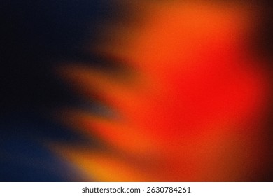 A dreamlike abstract design flows with bold gradient highbrights soft blur transitions and soft grain depth