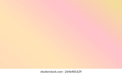 A dreamy sunset gradient of soft peach, cream, and light rose. A gentle and minimal abstract background for elegant, clean designs.