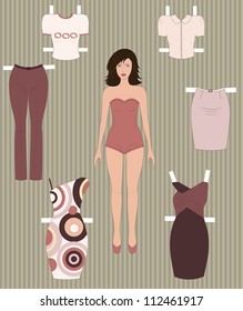 Dress Up Paper Doll.