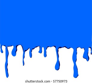 91 Blue Drippy Background Images, Stock Photos & Vectors | Shutterstock