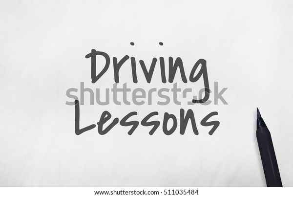 Driving\
Lessons Driver\'s License Transportation\
Concept