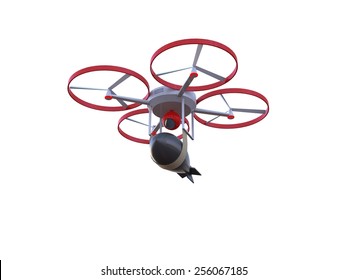 Drone Attack Bomb 3d