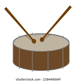 Drum, A Percussion Instrument Used To Make Music