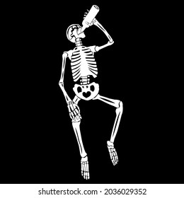 527 Drunk Skeleton Images, Stock Photos & Vectors | Shutterstock