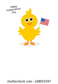 Duck American Flag Happy Independence Day 스톡 일러스트 638051947 | Shutterstock