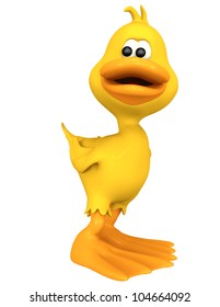 Duck Toon Happy Stock Illustration 104664092 | Shutterstock