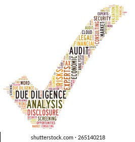 Due Diligence Word Cloud