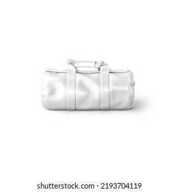 Duffel Bag Isolated Mockup On White Background 3d Render
