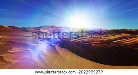 Similar – Image, Stock Photo Midnight sun at North Cape