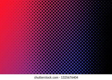 Duotone Dot Background. Gradient Dot Background.