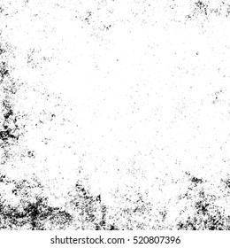 Dust Particle On White Background, Dust Grain Texture, Dirt Overlay, Grunge Background.