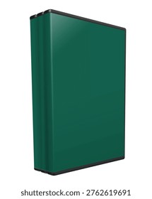 DVD case mockup with disc